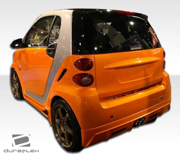 Smart Car Fortwo Duraflex FX Side Skirts Rocker Panels, 2 Piece, 2008-2016 - Image 3