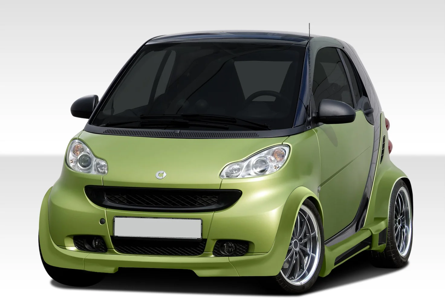 Smart Car Fortwo Duraflex GT300 Wide Body Kit, 11 Piece, 2008-2016 - Image 22