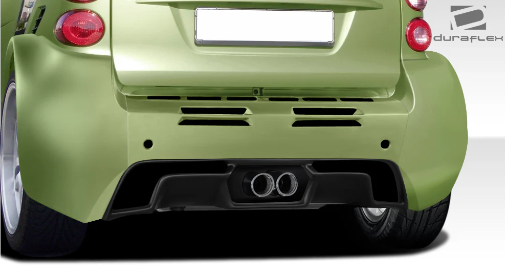 Smart Car Fortwo Duraflex GT300 Wide Body Kit, 11 Piece, 2008-2016 - Image 4