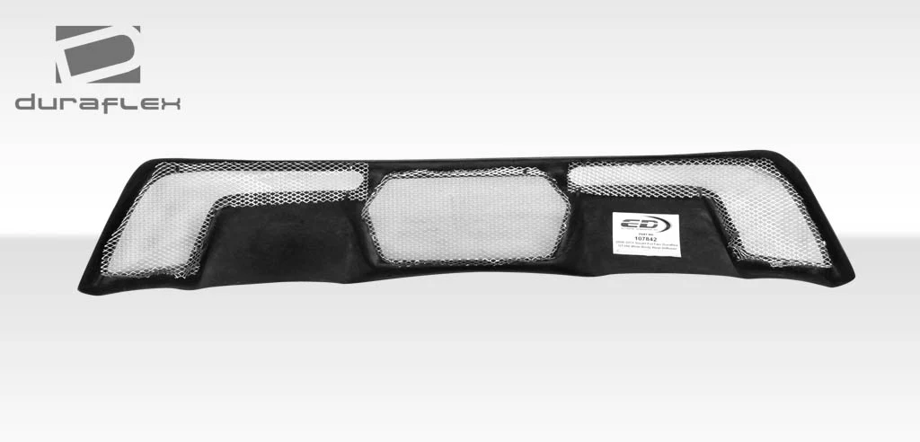 Smart Car Fortwo Duraflex GT300 Wide Body Rear Diffuser, 1 Piece, 2008-2016 - Image 5