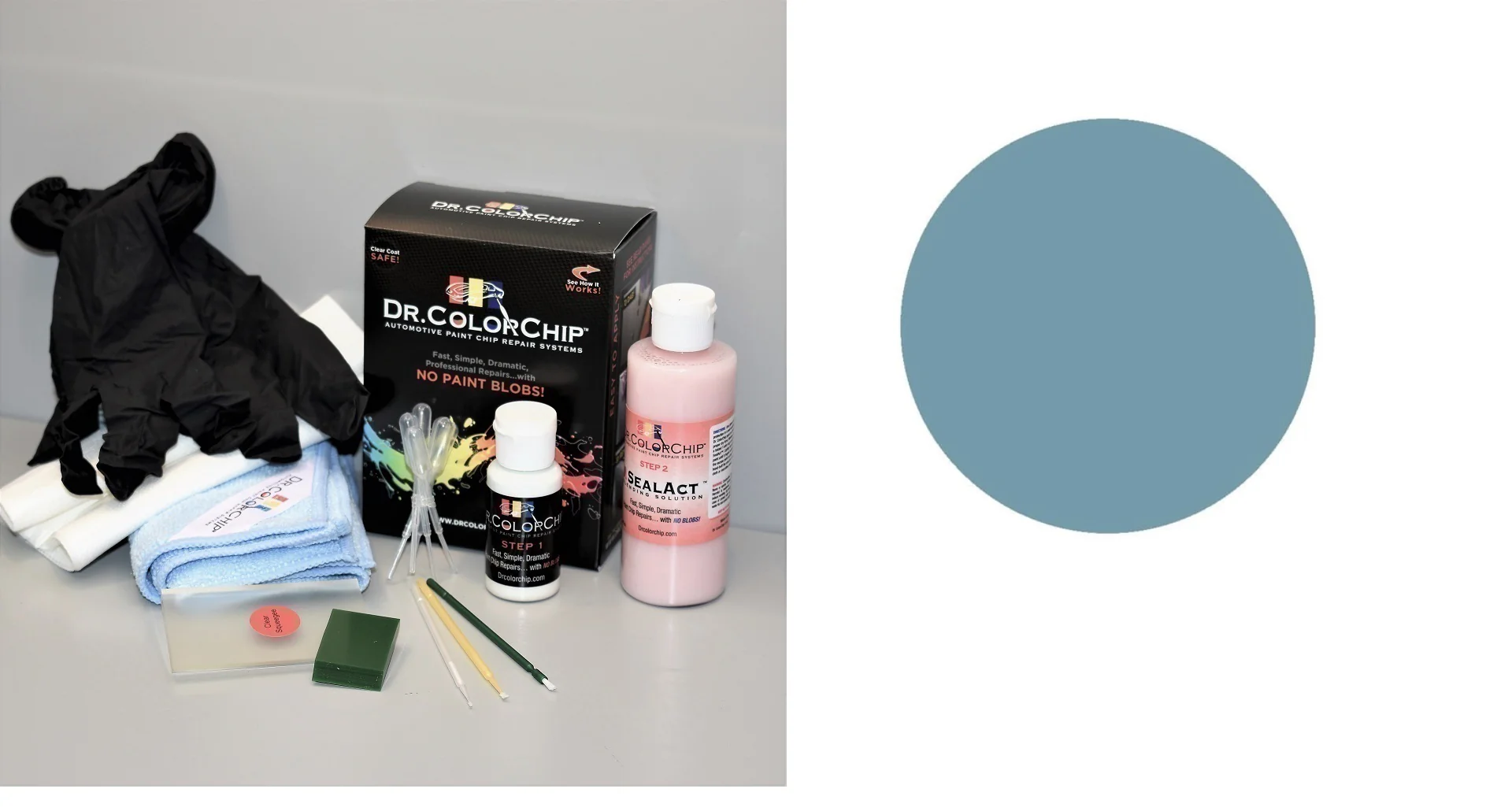 2013 Smart Car Fortwo Exterior Touch Up Paint Kit, Dr Color Chip, Squirt 'n Squeegee PLUS - Image 11