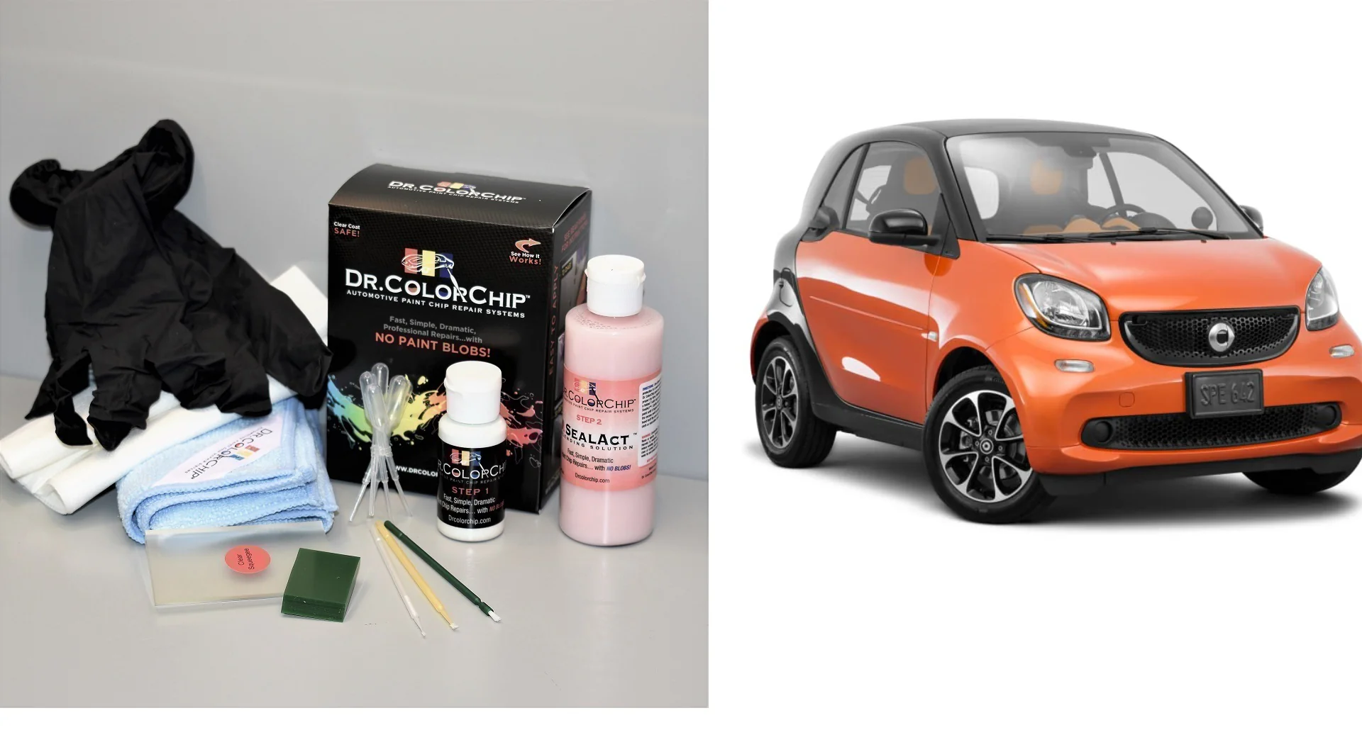 2016 Smart Car Fortwo Exterior Touch Up Paint Kit, Dr Color Chip, Squirt 'n Squeegee PLUS - Image 19