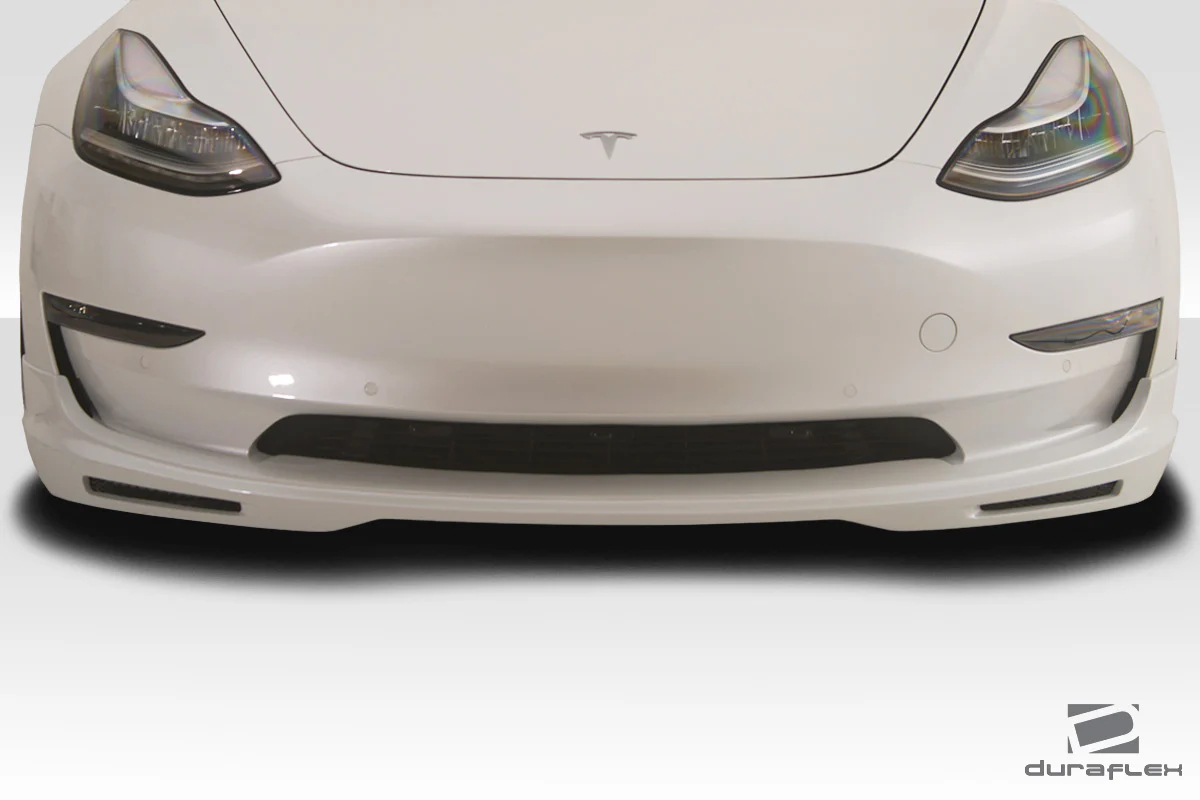 Tesla Model 3 Duraflex GT Concept Front Lip Spoiler, 1 Piece, 2017-2022 - Image 4