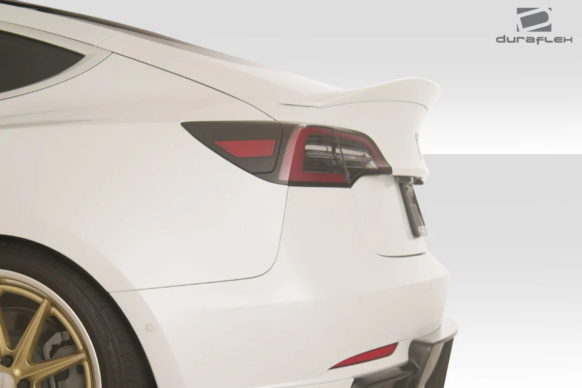 Tesla Model 3 Duraflex GT Concept Rear Wing Spoiler, 1 Piece, 2017-2022 - Image 3