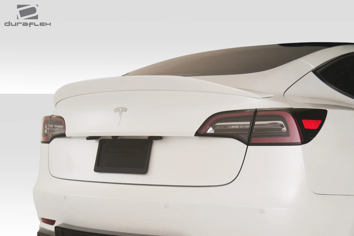 Tesla Model 3 Duraflex GT Concept Rear Wing Spoiler, 1 Piece, 2017-2022 - Image 4