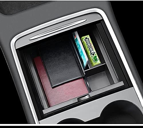 Tesla Model 3, Y, Center Storage Console Organizer Tray, Upgraded Design - Image 2