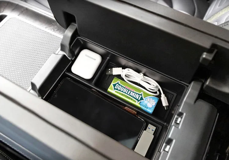 Center Console Armrest Storage Box Tray Organizer, Deep Edition for Rivian R1T, R1S - Image 4