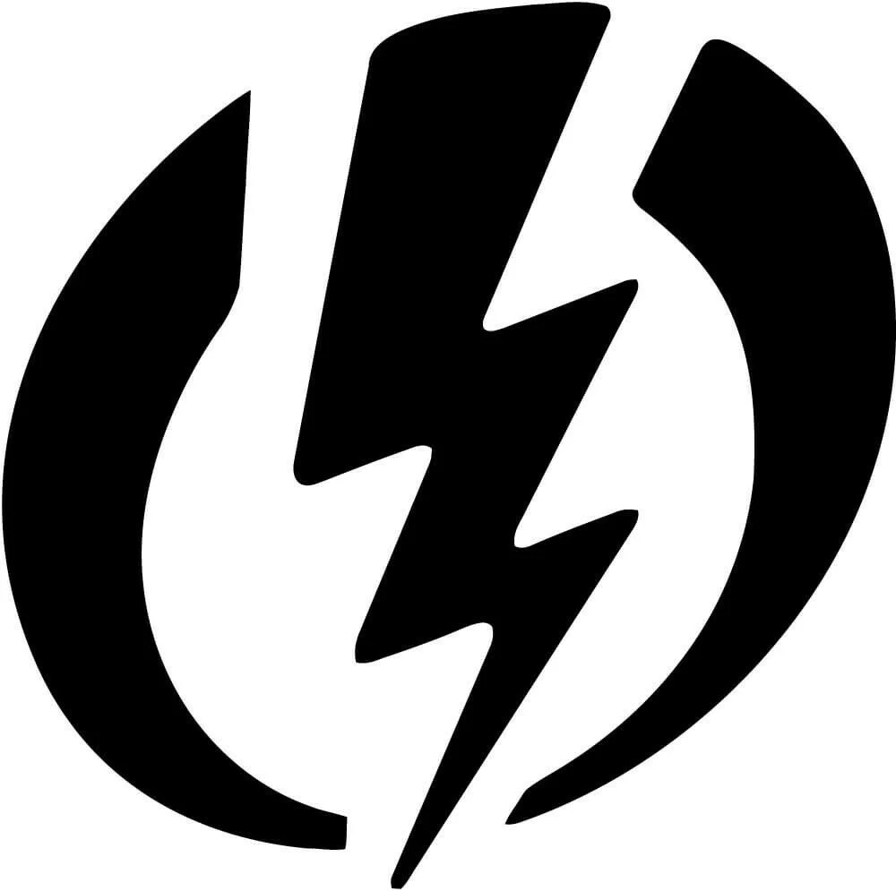 Chevrolet Volt Lightning Bolt Vinyl Decal, Many Colors