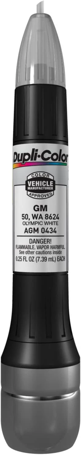 Chevy Bolt EV, EUV Touch Up Paint Scratch Fix All-in-One Paint Pen, Summit White, 2017-2023