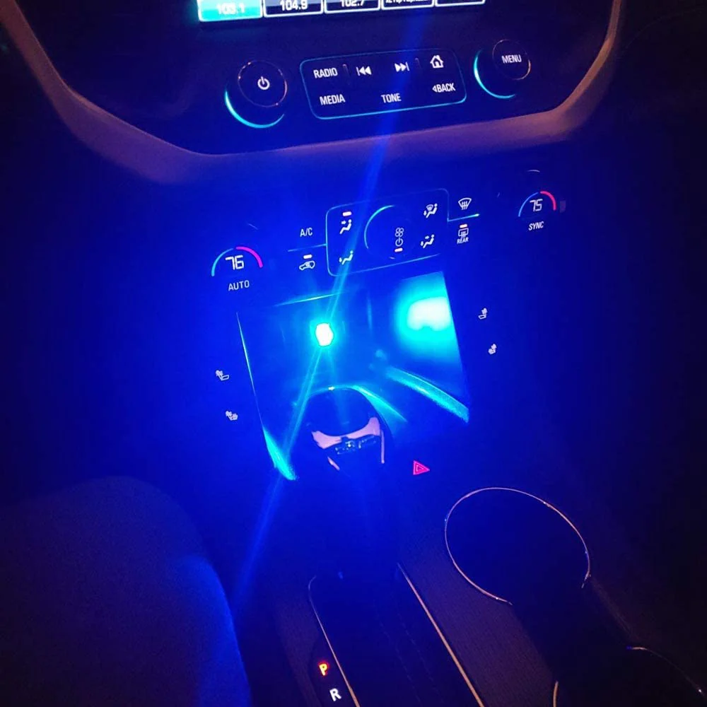 Chevy Bolt EV, EUV Interior Atmosphere USB LED Mini Night Lights, Many Colors, 2-Pack - Image 4