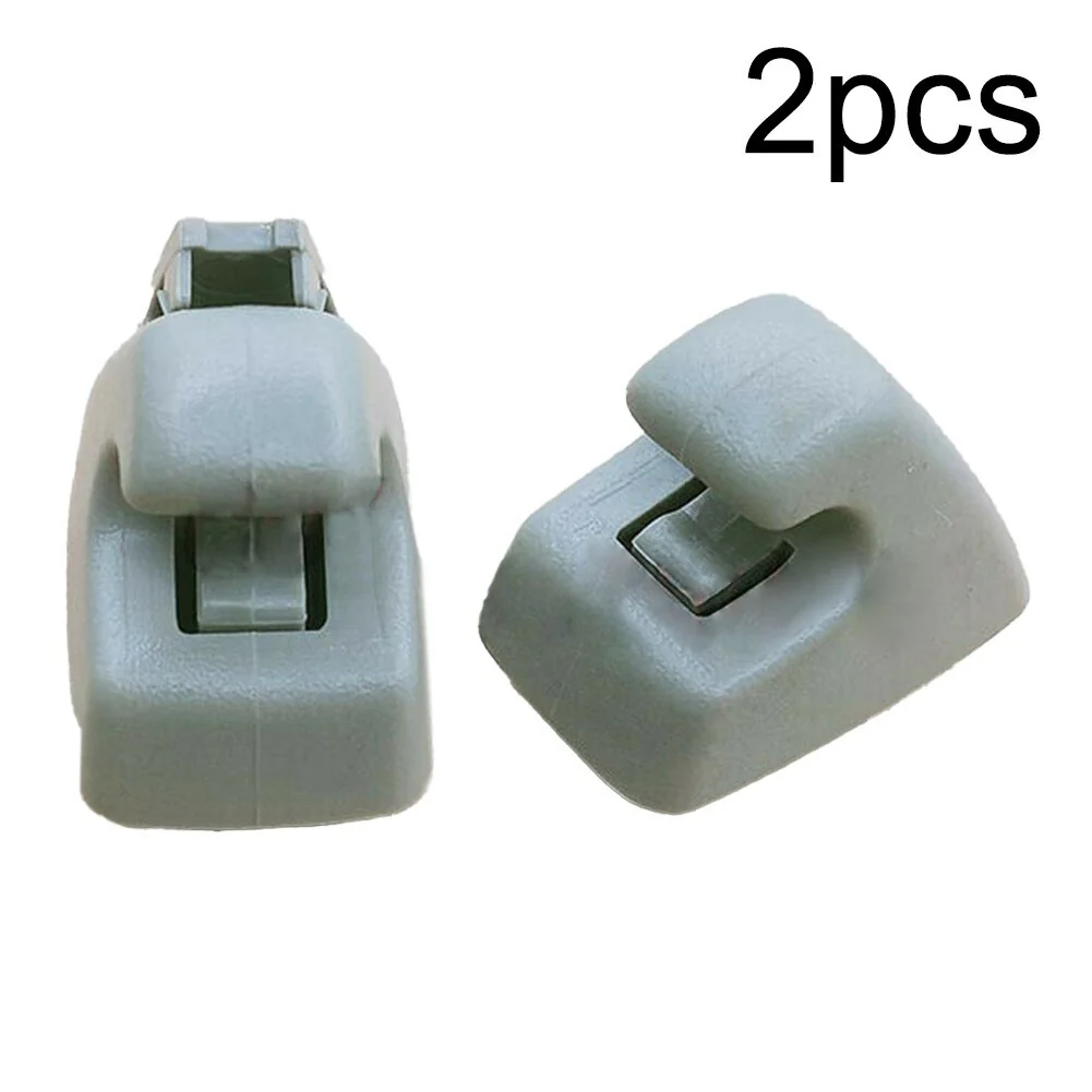 Chevy Bolt EV Sun Visor Support Clips, Gray, Pair, 2017-2023 - Image 2