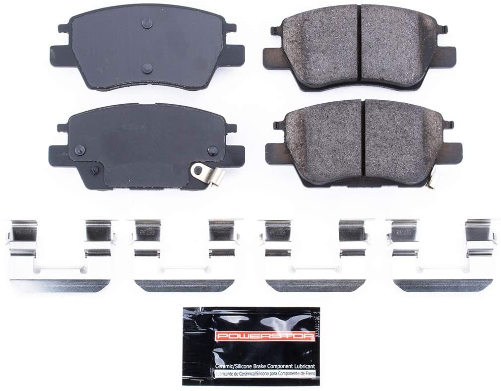 Chevy Bolt EV Power Stop Front Z23 Evolution Sport Ceramic Brake Pads w/Hardware, 2017-2021 - Image 2