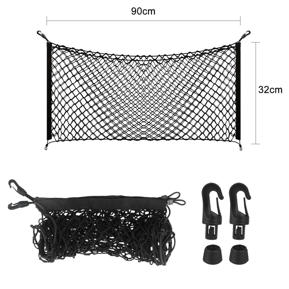 Chevy Bolt EV Trunk Cargo Net Storage Organizer, 2017-2023 - Image 4