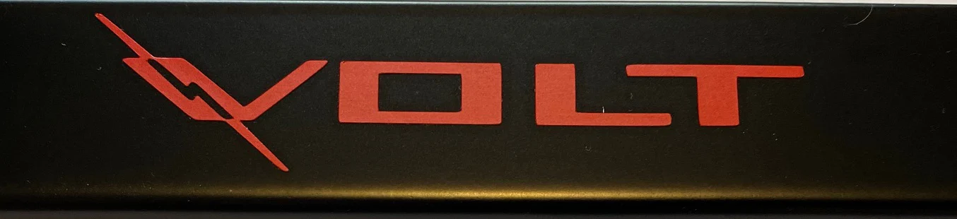 Chevy Volt Black Steel License Plate Frame W/ Logo, 2011-2019 - Image 3