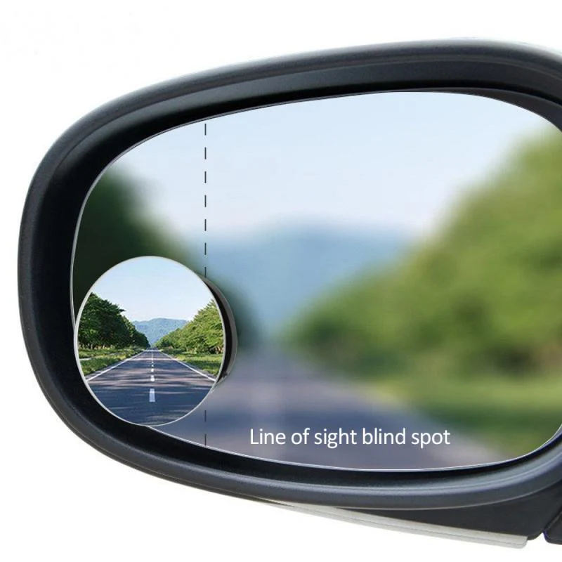 Chevy Volt Convex Rearview Mirror 360 Degree Wide Angle Round Convex Mirror Blind Spot Mirror - Image 4