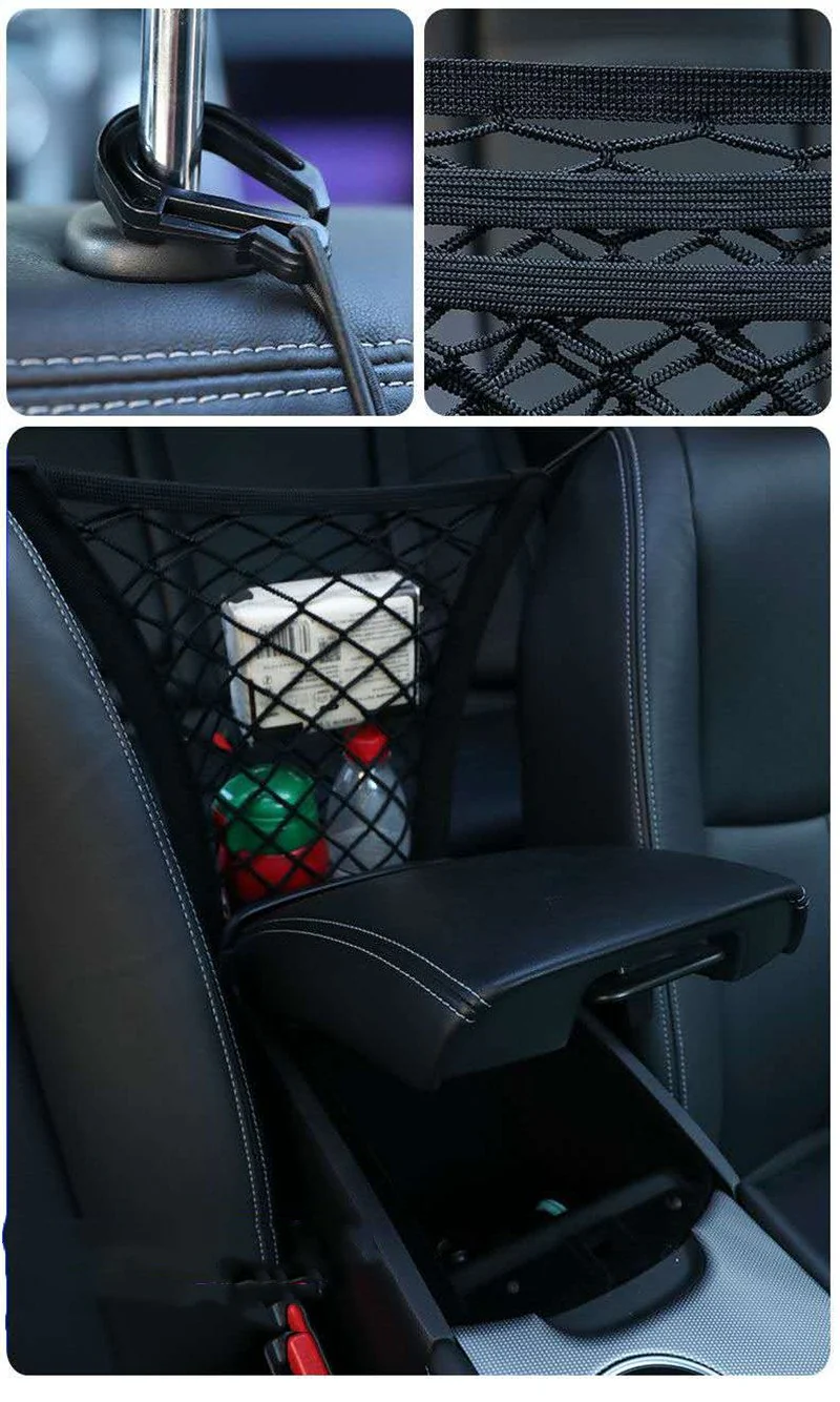 Chevy Volt Front Seat Storage Pocket Net, 2011-2019 - Image 6