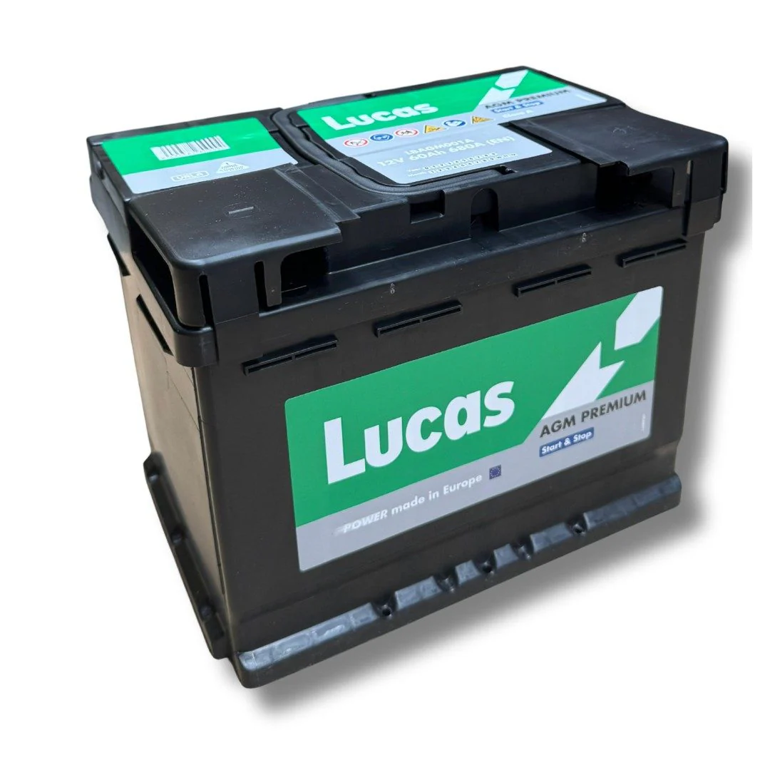 Chevy Volt Lucas AGM Premium 12-Volt Battery, 2011-2019 - Image 2