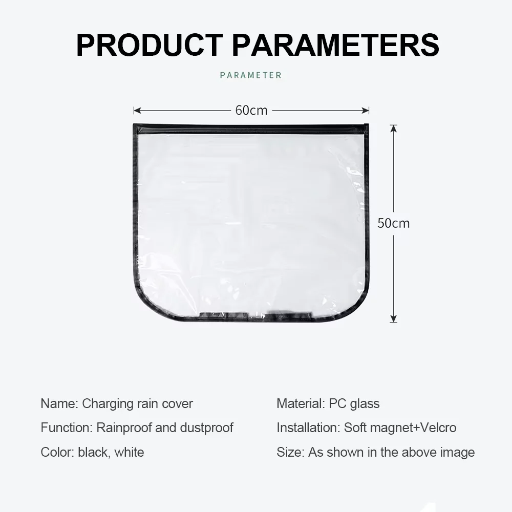 Chevy Volt Outdoor Charging Port Protector Cover Rain, Dust, 2011-2019 - Image 6
