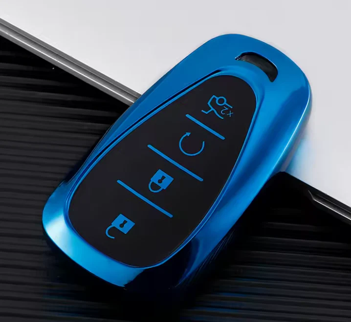 Chevy Volt Remote Key Fob Silicone Skin Case Cover, 2016-2019 - Image 4