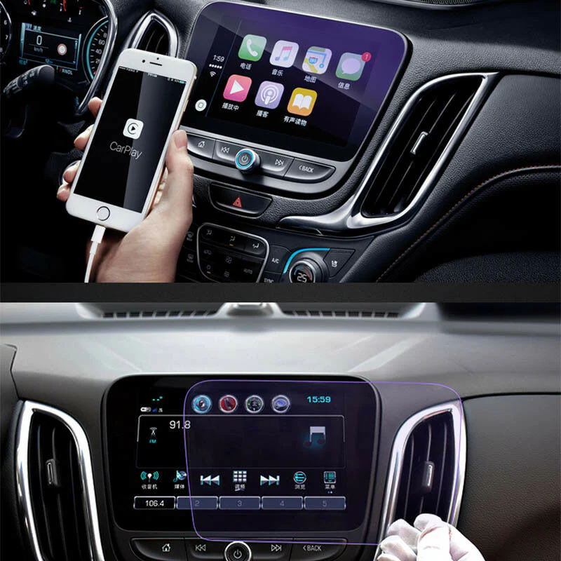 Chevy Volt Screen Protector Center Touch Navigation Tempered Screen Protector, 2016-2019 - Image 2