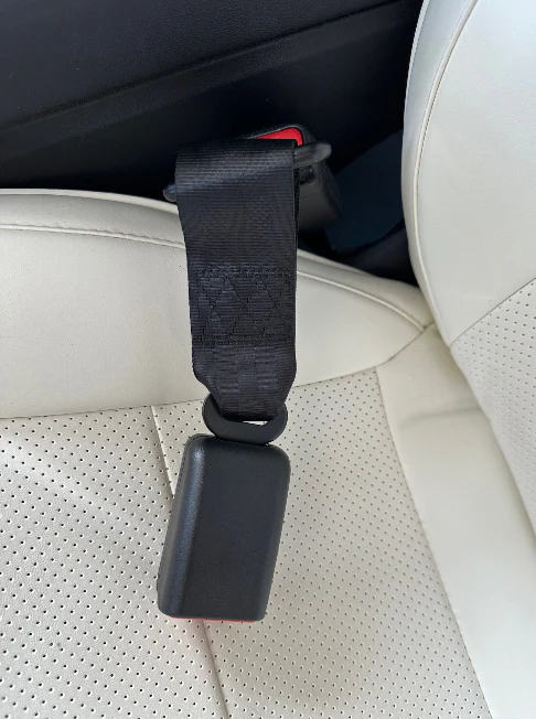 Chevy Volt Seat Belt Extender, 7" Belt Style, Black, 2011-2019 - Image 3