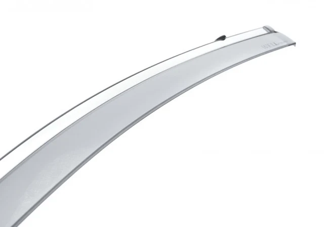 Chevy Volt Side Window Deflectors W/ Chrome Trim, 2016-2019 - Image 8