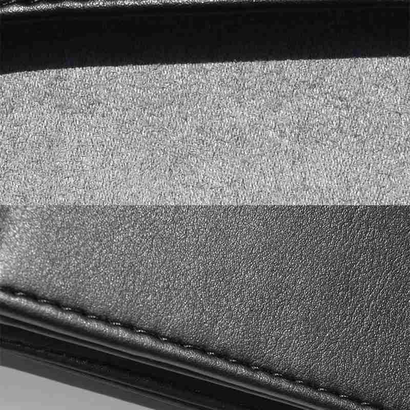 Chevy Volt Sun Visor Tissue Storage Box, PU Leather, Black, 2012-2019 - Image 6