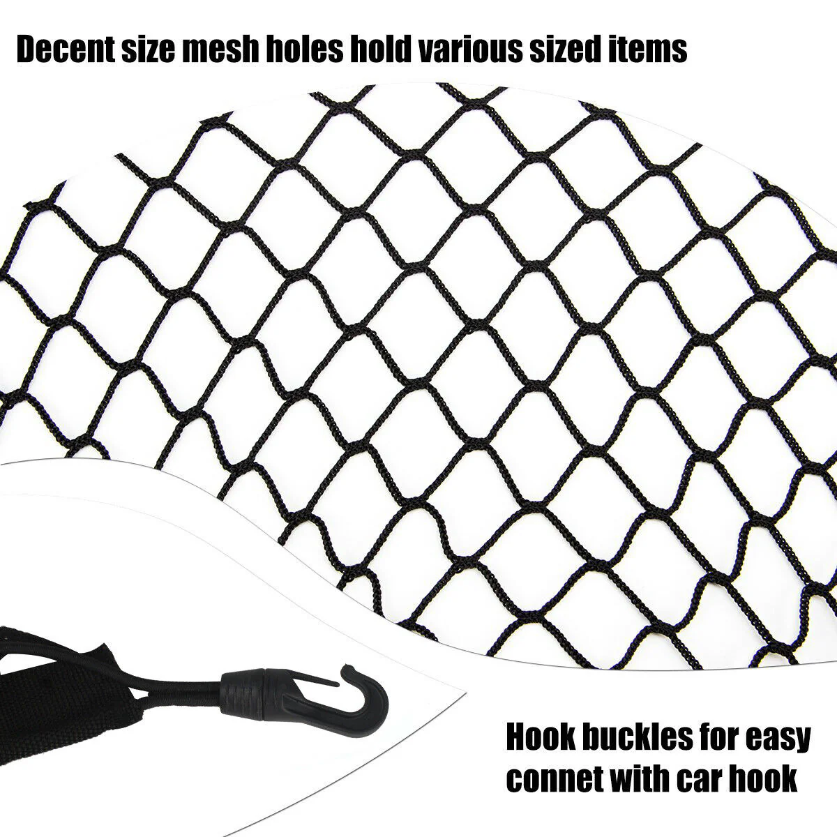 Chevy Volt Trunk Cargo Net Storage Organizer, 2011-2019 - Image 7