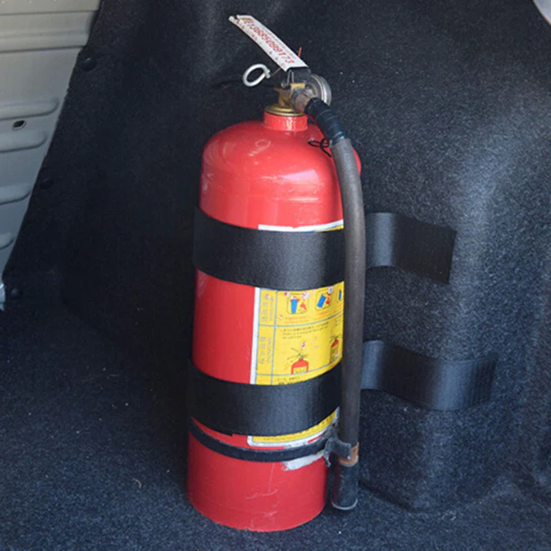 Chevy Volt Trunk Cargo Storage Straps, Fire extinguisher Holder, Safety Strap Kit - Image 3