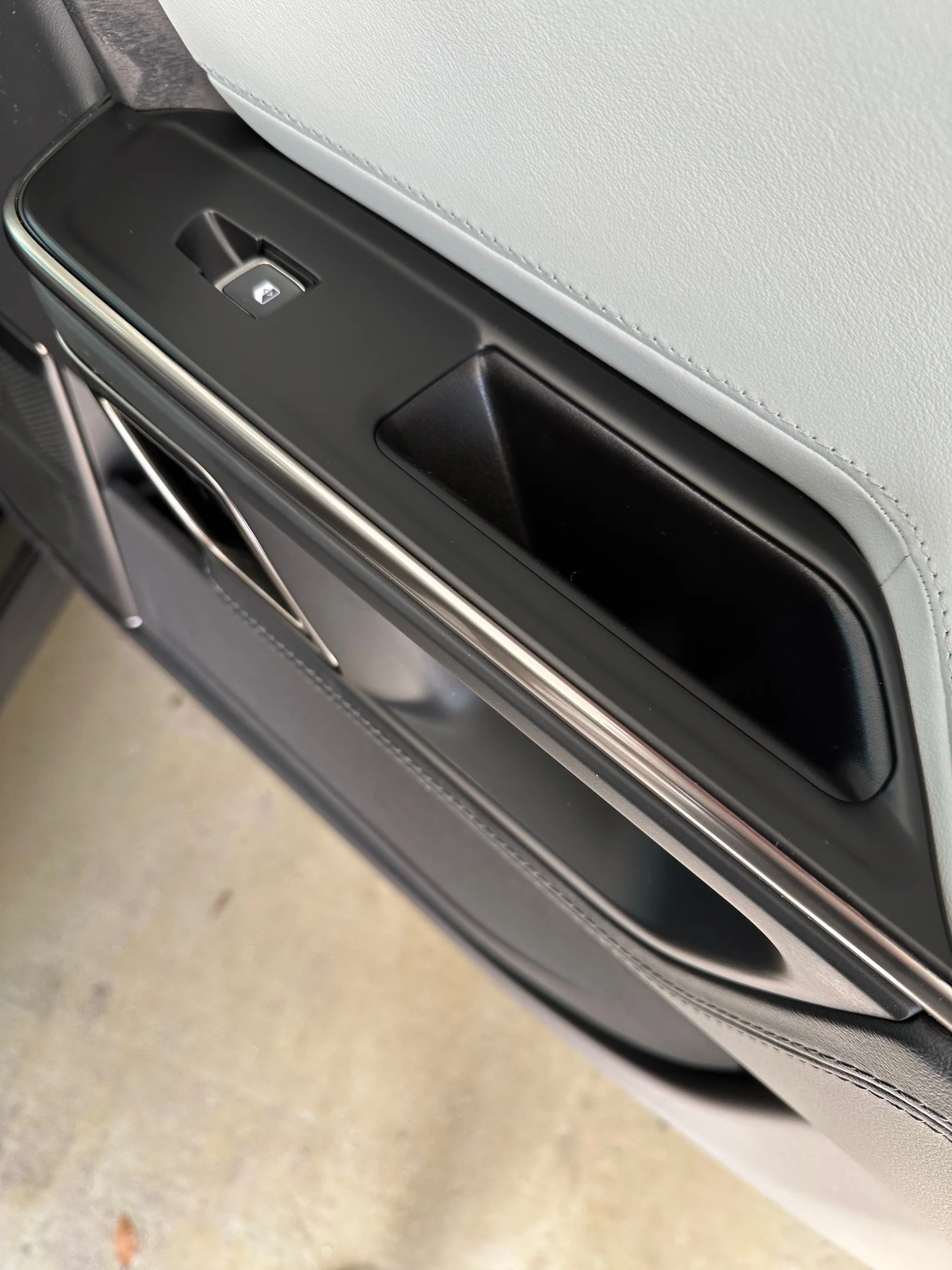Door Switch Cover Trim Panels, 4-Piece Set, Matte Black for Rivian R1T, R1S - Image 2