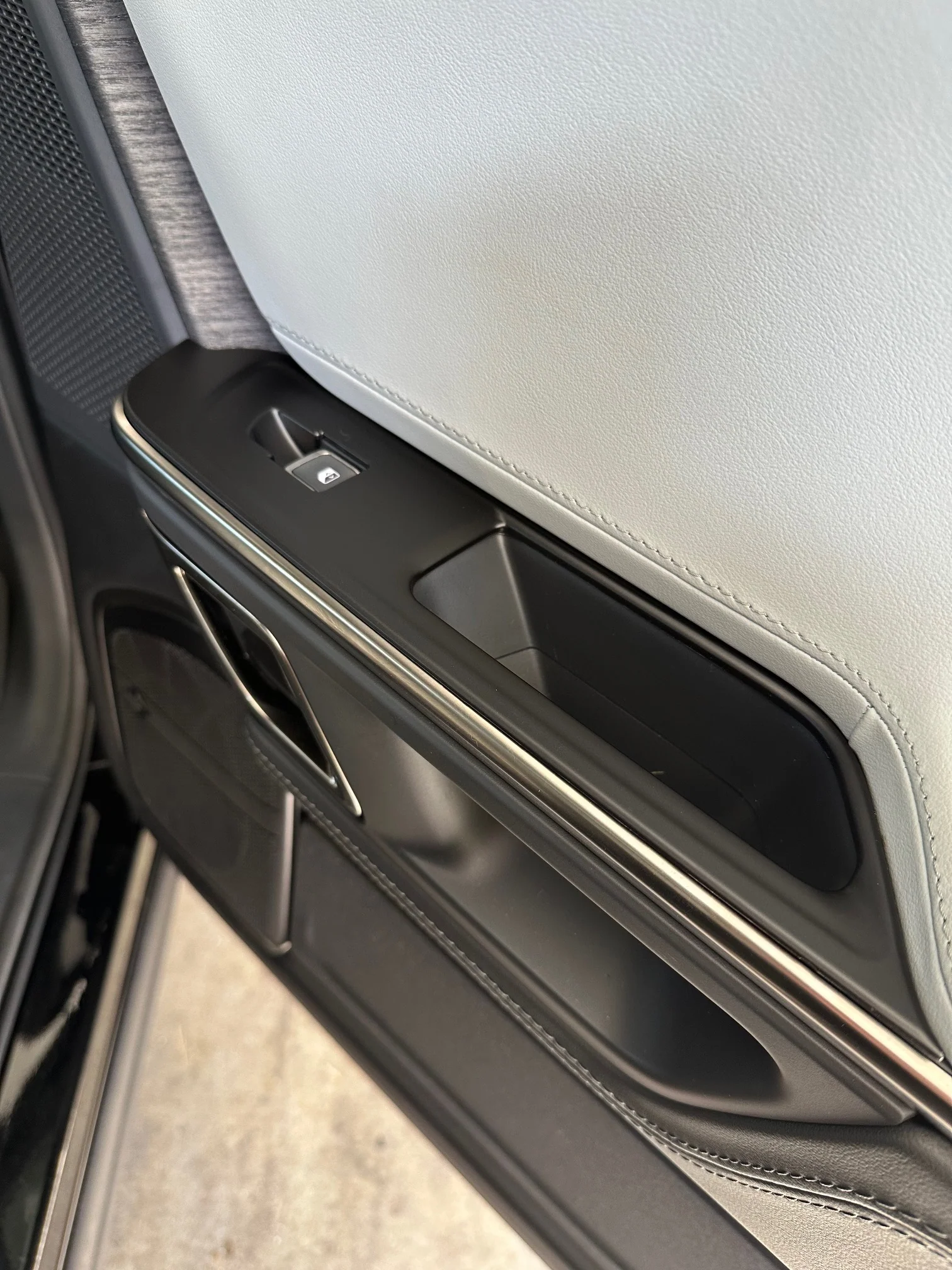 Door Switch Cover Trim Panels, 4-Piece Set, Matte Black for Rivian R1T, R1S - Image 4