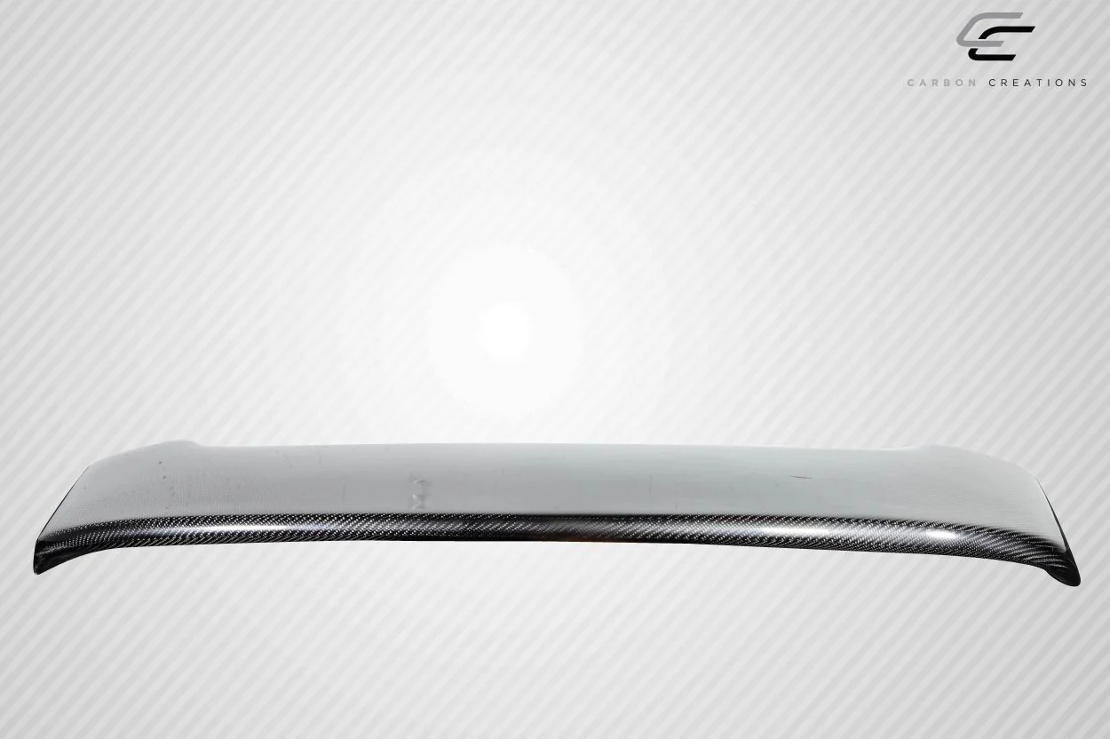 Fiat 500E Carbon Creations Abarth Look Roof Wing Spoiler, 1 Piece, 2013-2017 - Image 2