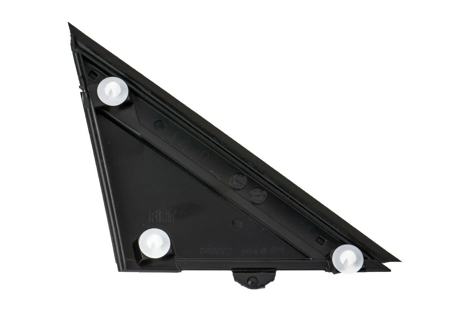 Fiat 500E Left Door Mirror Flag Cover Molding, Matte Black , 2013-2019 - Image 3