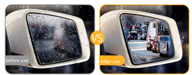 Fiat 500E Outside Mirror Anti-Fog Film Covers, 2013-2019 - Image 5