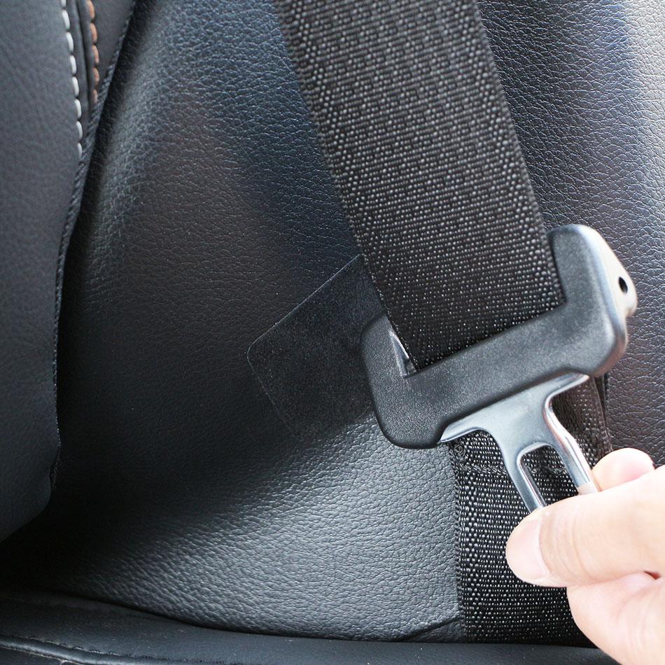 Fiat 500E Seatbelt Buckle Anti-Collision Sticker Pads, Anti-Noise Lock Clip Protector - Image 2