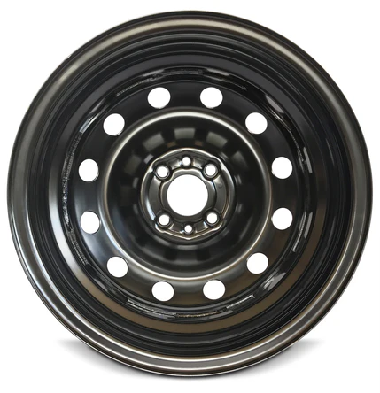 Fiat 500E Spare Tire, Full Size Steel Wheel, 2012-2019 - Image 2