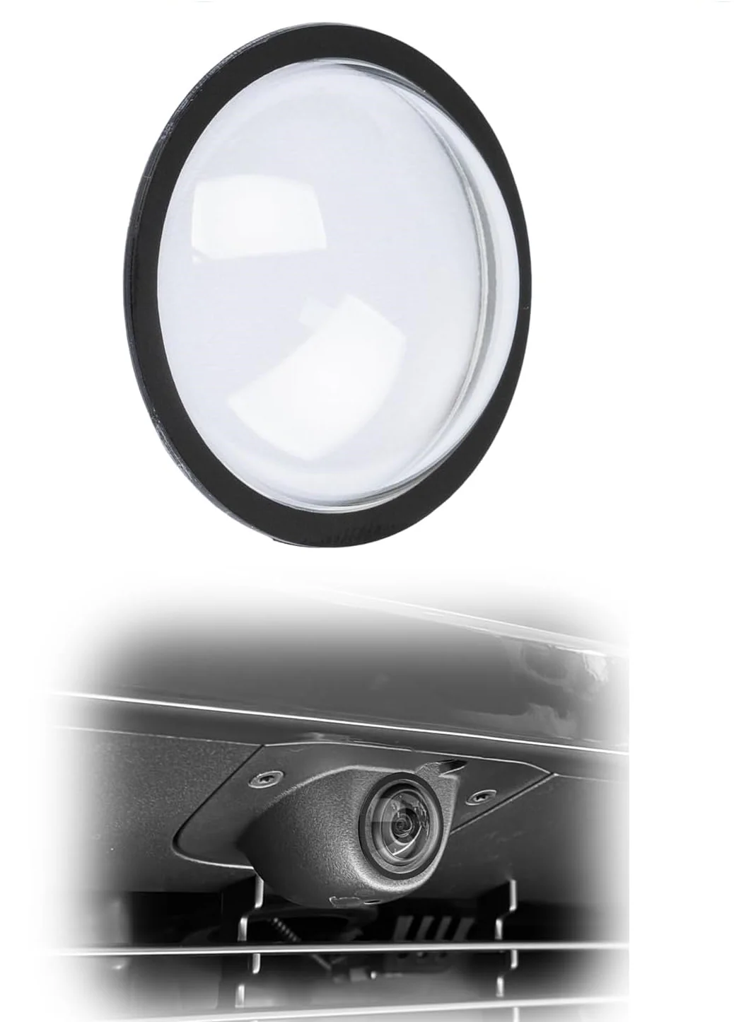 Front Bumper Camera Protection Cover for Rivian R1T, R1S