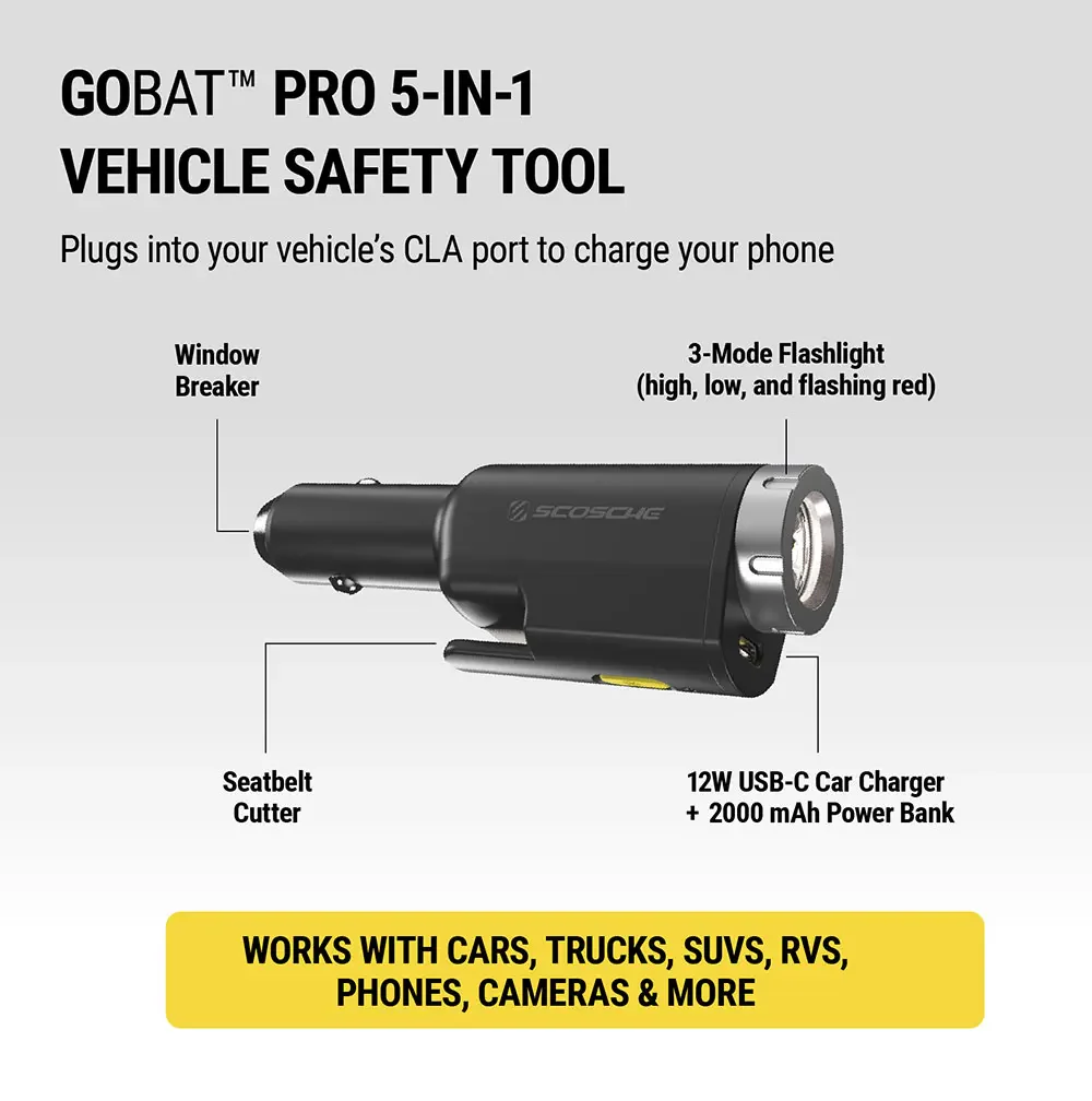 GoBat™ Pro 5-in-1 Vehicle Safety Tool - Image 2