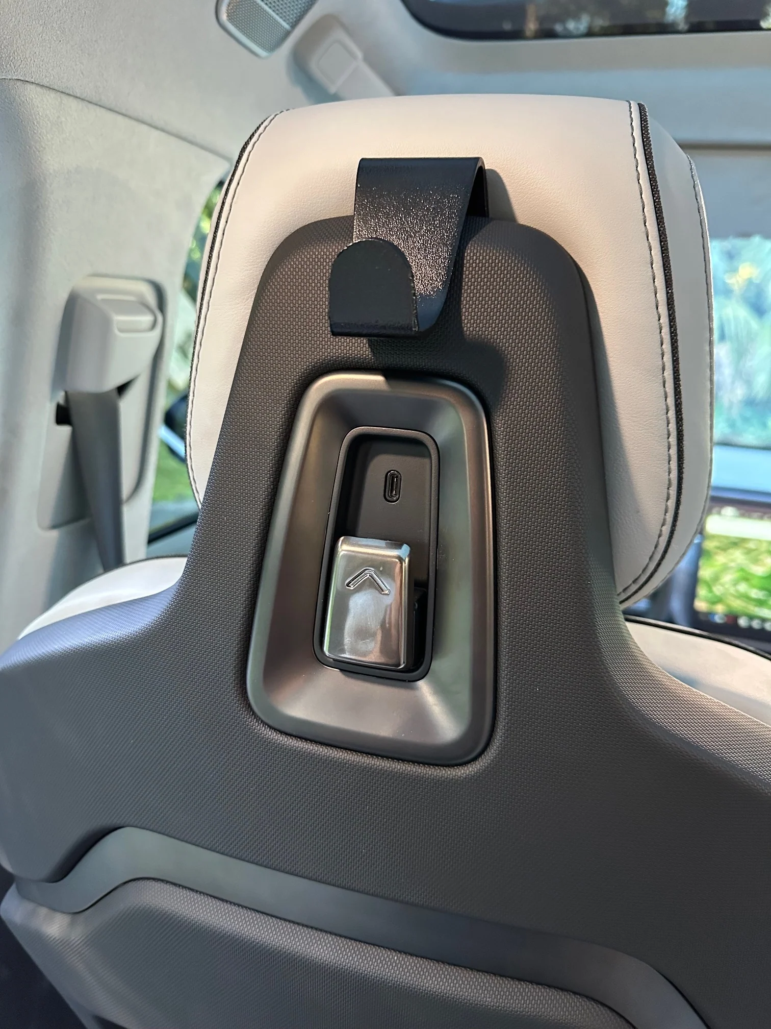 Headrest Coat Hook For Seat Back, Aluminum, for Rivian R1T, R1S - Image 2