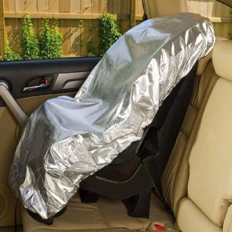 Jaguar I-Pace Child Car Seat Sun Shade Cover, Aluminum Film Sunshade Dust UV Protector