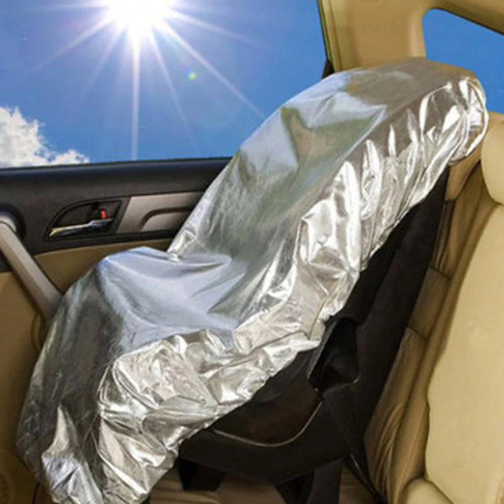 Jaguar I-Pace Child Car Seat Sun Shade Cover, Aluminum Film Sunshade Dust UV Protector - Image 2