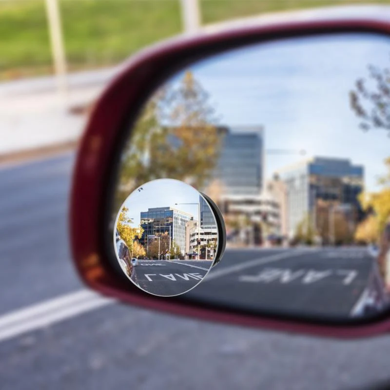 Jaguar I-Pace Convex Rearview Mirror 360 Degree Wide Angle Round Convex Mirror Blind Spot Mirror