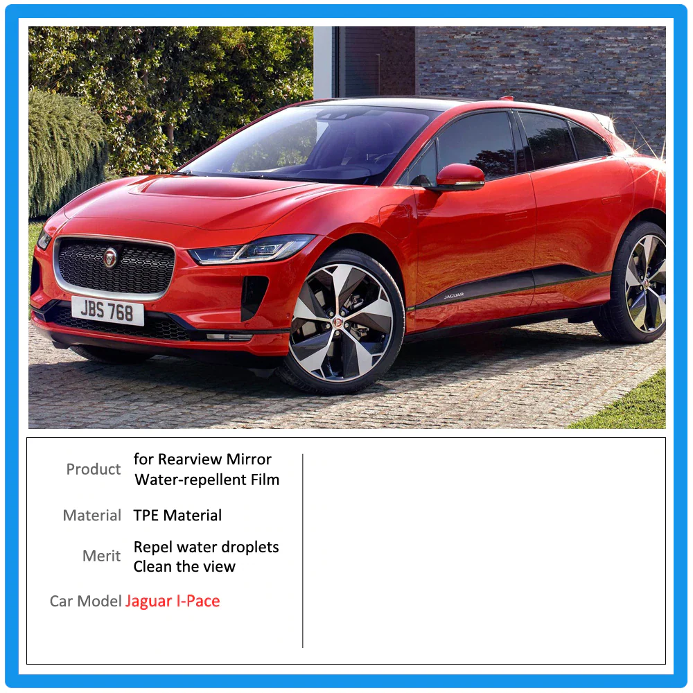 Jaguar I-Pace Outside Mirror Anti-Fog Film Covers, 2019-2021 - Image 2
