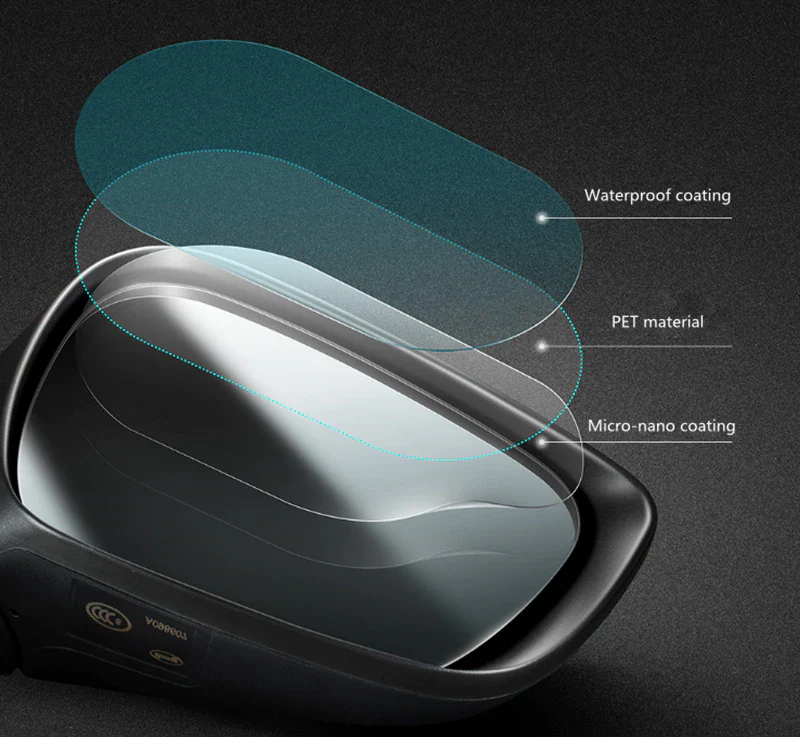 Jaguar I-Pace Outside Mirror Anti-Fog Film Covers, 2019-2021 - Image 4