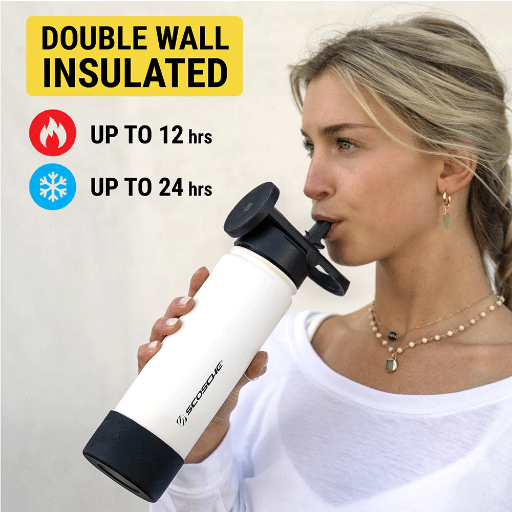 MagicMount™ Flask Insulated Water Bottle with Built-In MagSafe Compatible Phone Mount - Image 4