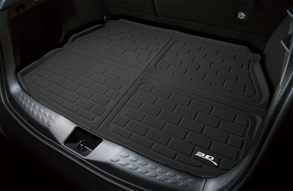 Mustang Mach-E 3D MAXpider Kagu Rear Cargo Liner, Black, 2021-2023 - Image 4