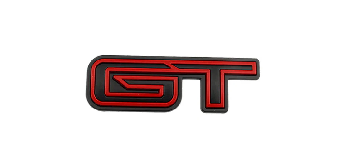 Mustang Mach-E GT Logo Emblem Badge, Metal, 2021-2026 - Image 2