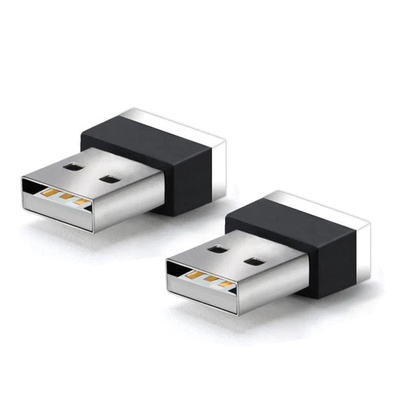 Mustang Mach-E Interior Atmosphere USB LED Mini Night Lights, Many Colors, 2-Pack