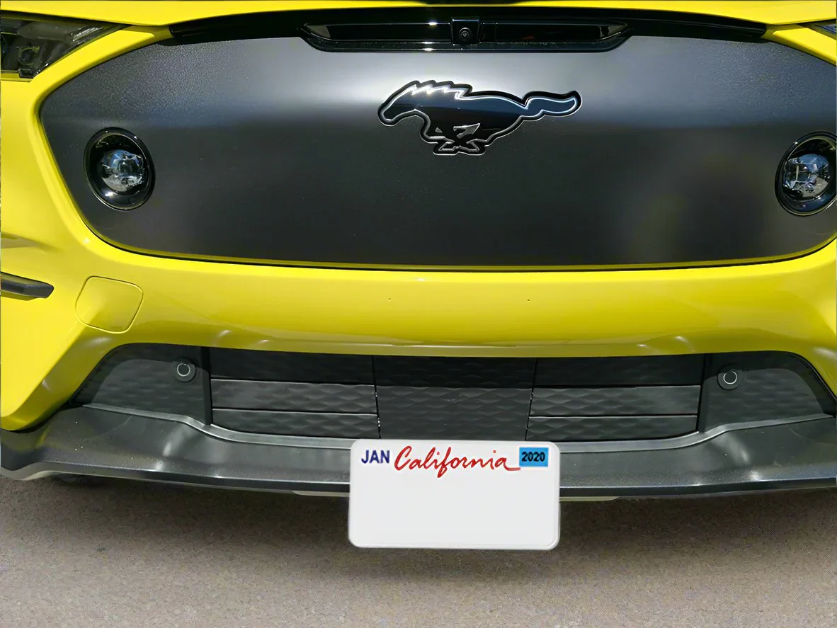 Mustang Mach-E Rally Quick-Release Front License Plate Bracket, 2021-2024 - Image 2