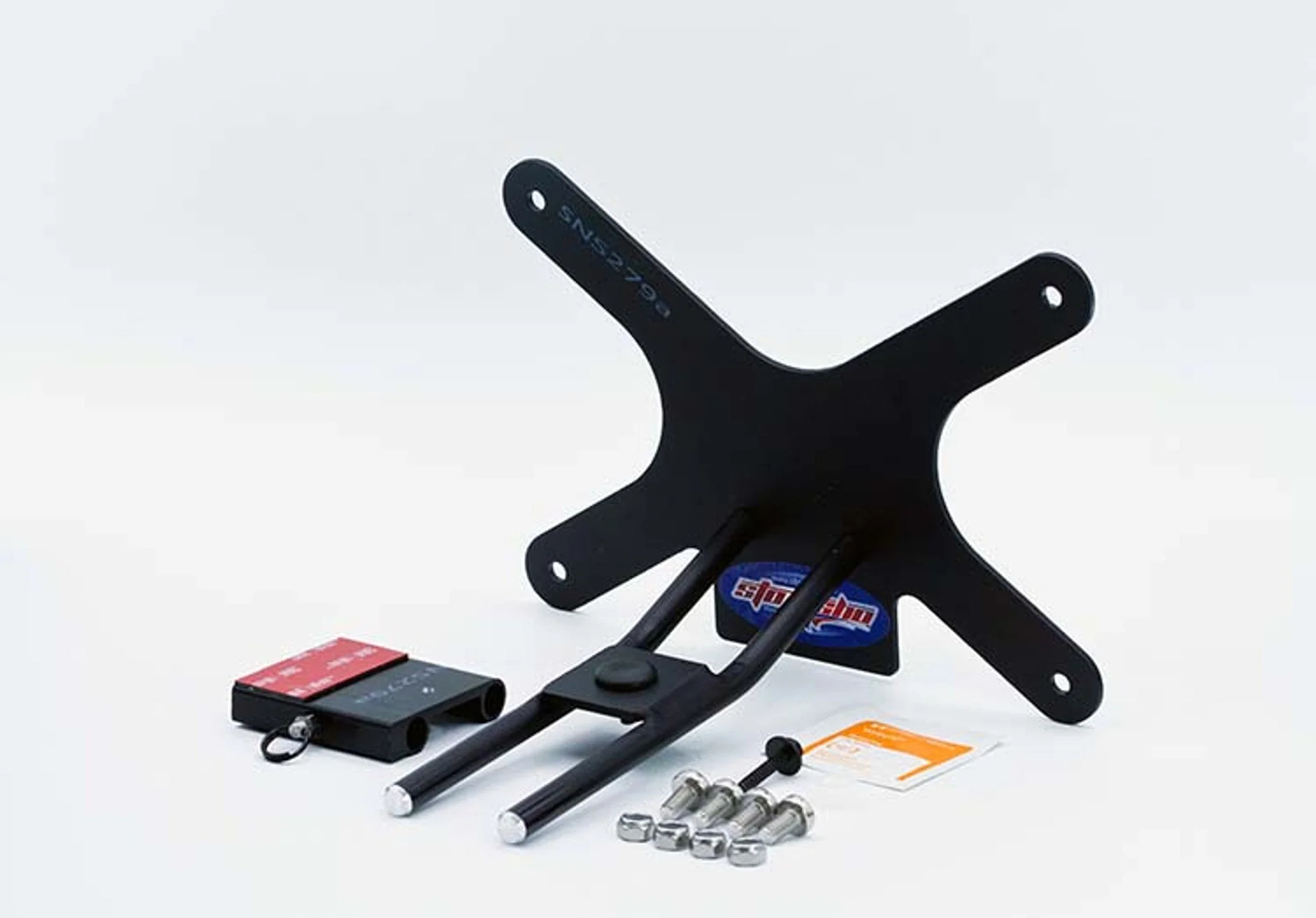 Mustang Mach-E Quick-Release Off Set Design Front License Plate Bracket, 2025 - Image 3